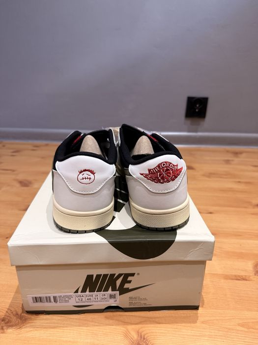 Nike Air Jordan 1 Low Travis Scott Olive – Rozmiar 46 / Stan Nowe