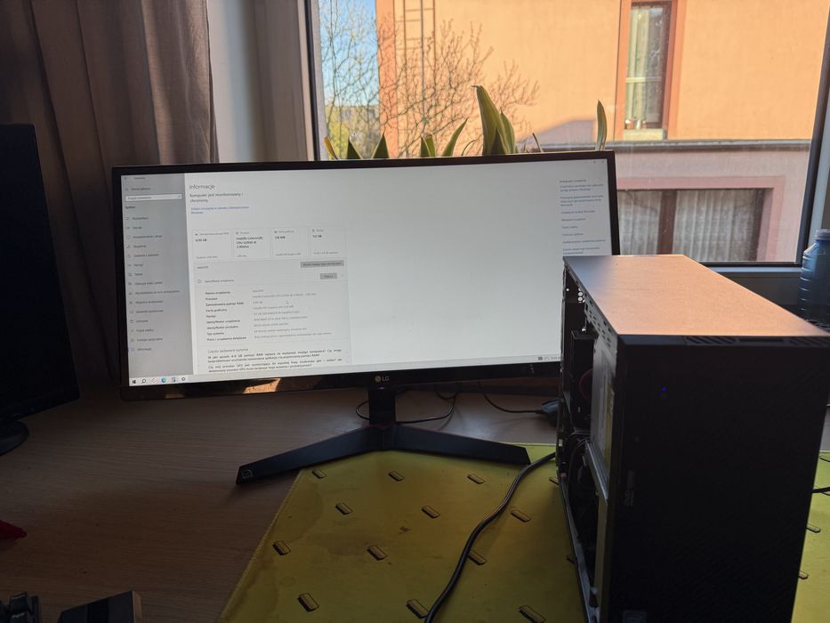 OSOZ Tani Mini PC do garażu / Internetu | SSD Kingston | DDR4 | Cichy i oszczędny Intel G3930  Windows 10