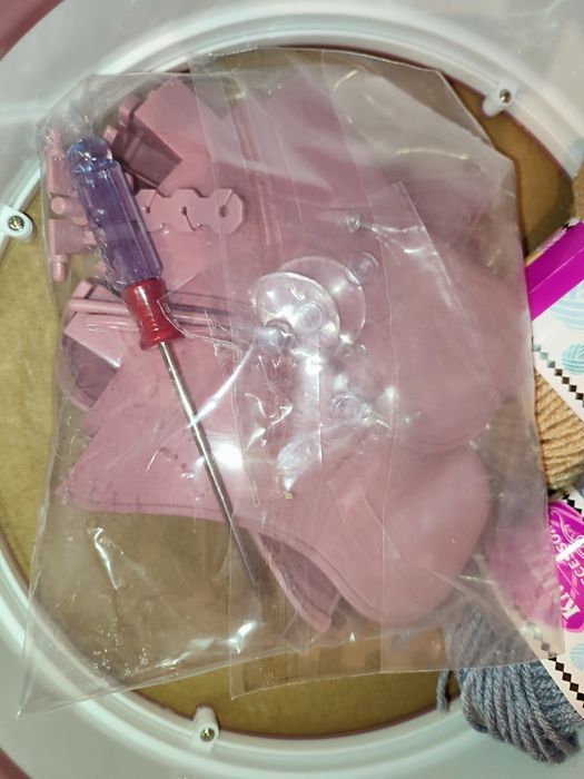 Вязальная машина самая большая (48 п)+нитки/инструменты. Платье/кардиг