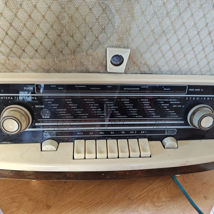 Stare radio ZRK z PRL-u