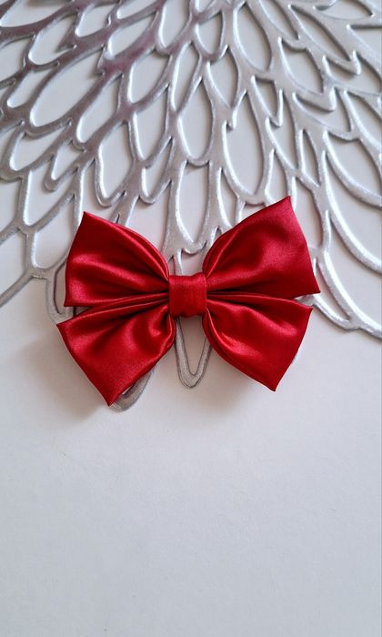 Kokardka przypinka do wózka niemowlęcego nowa