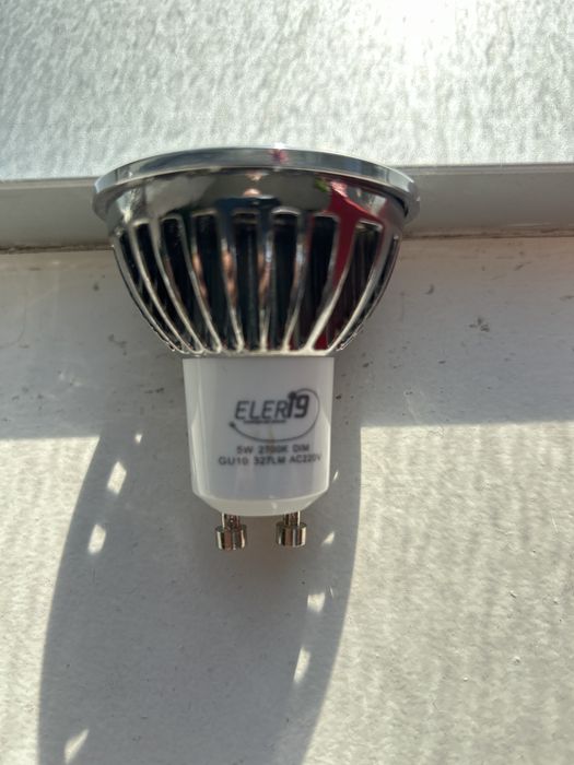 10x Lampadas led GU10 5w