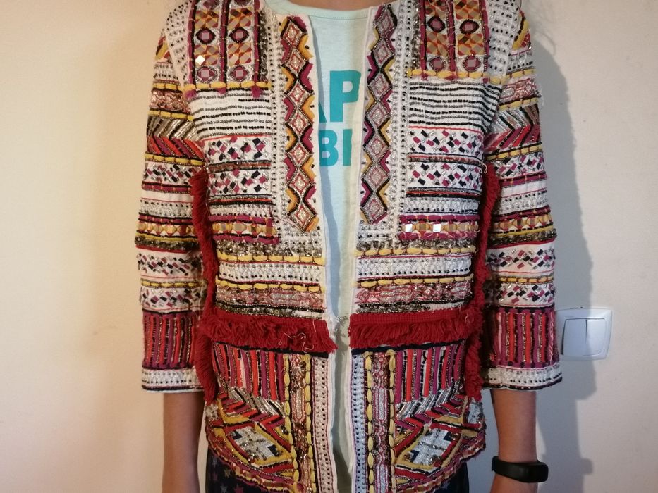 Casaco meia estação Zara