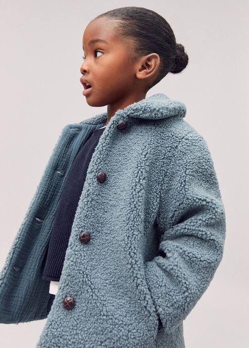 Шубка тедді mango