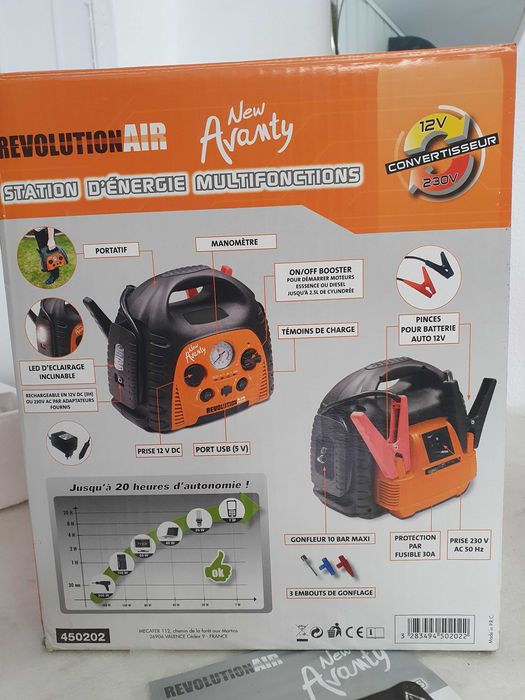Para reparação: Booster / Estação de Energia Multifunções - New Avanty