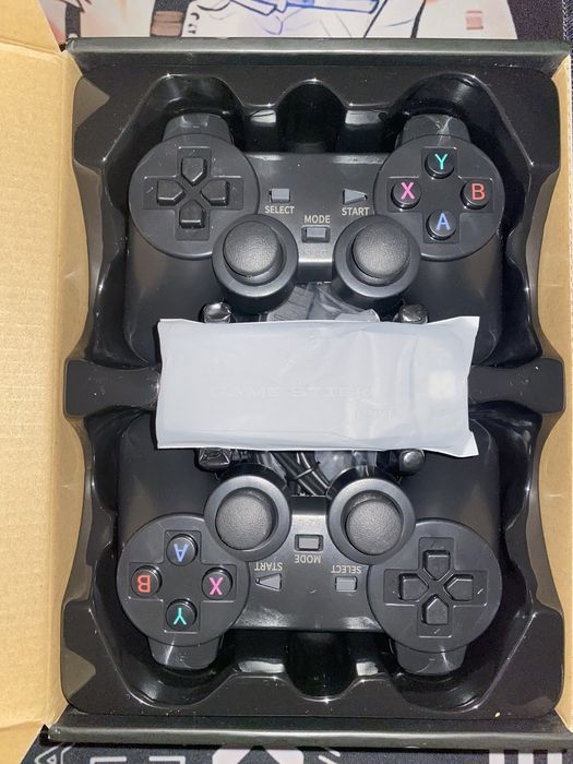 Ретро ігрова консоль 4K HD вихід 2,4G подвійний 64 ГБ Game Controller