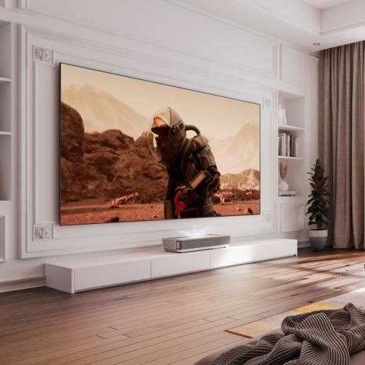 Laserowy projektor Hisense 120L5N 120L5ND  z ekranem  120” fv23%