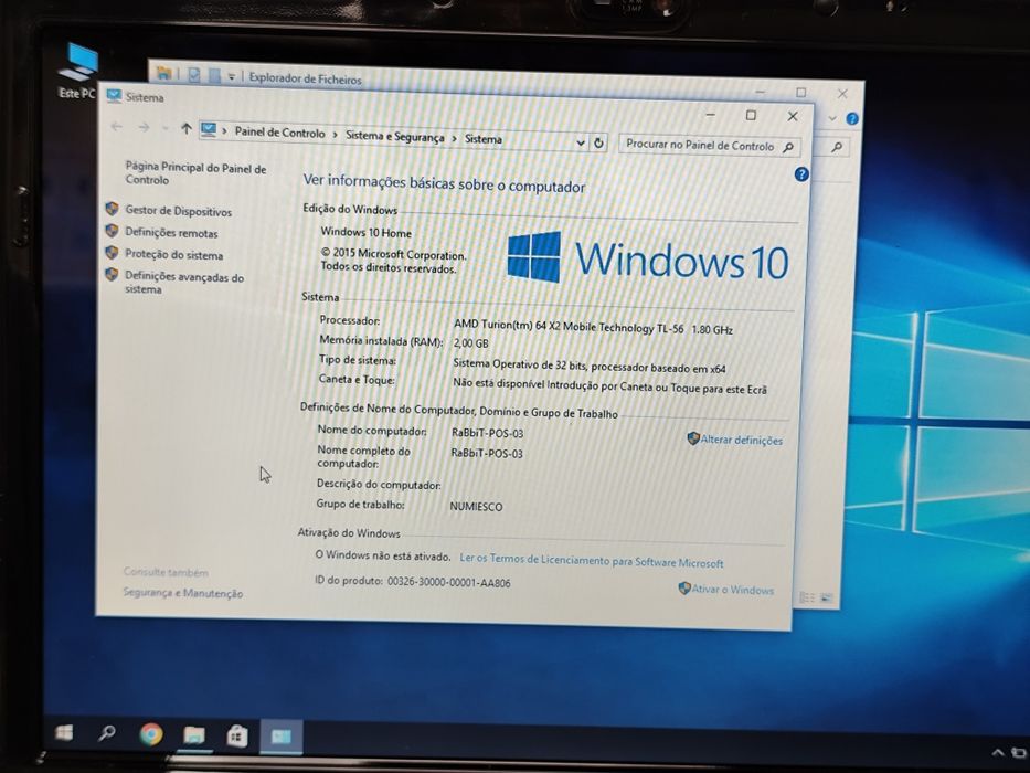 HP Pavillion dv6000 com anomalia