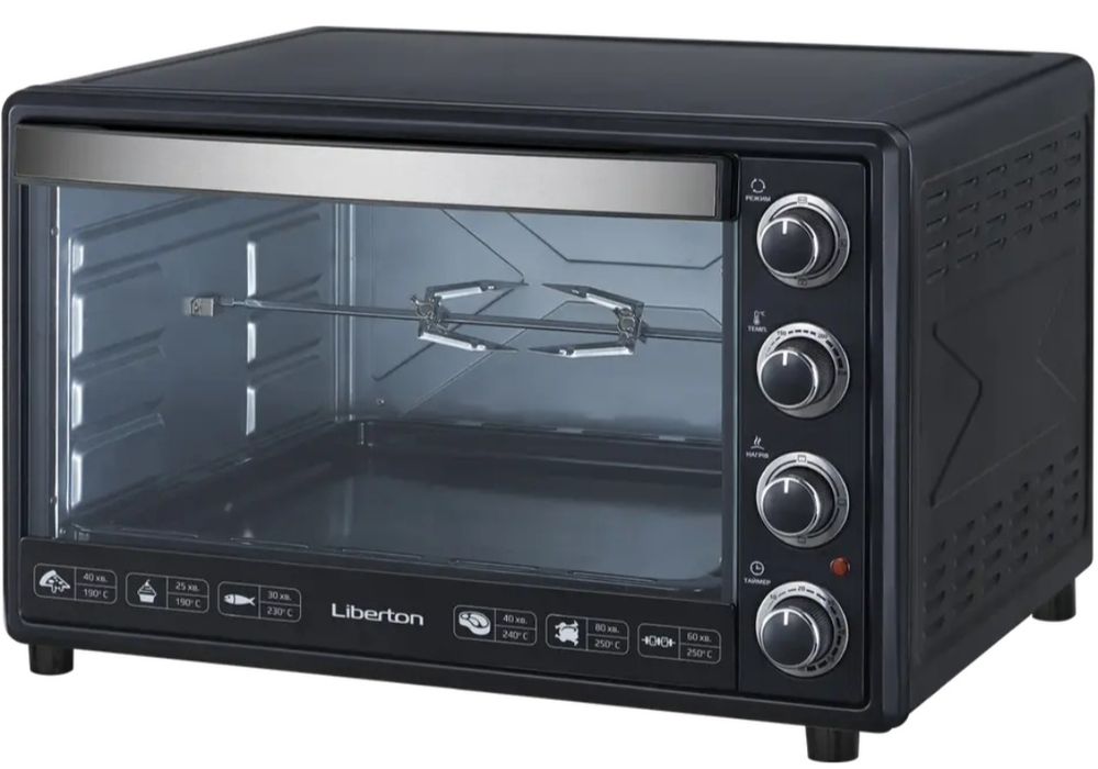 Електродуховка "Liberton"LEO 650 Blek 65 літрів