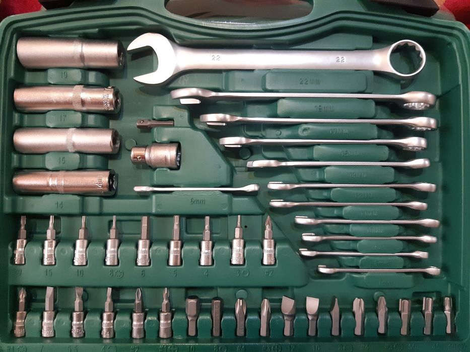 Польский набор инструментов головок рожково-накидных ключей.Stoner-94.