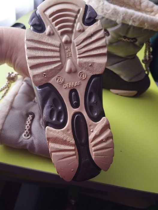 Сапожки зима димар 26-27 розмір