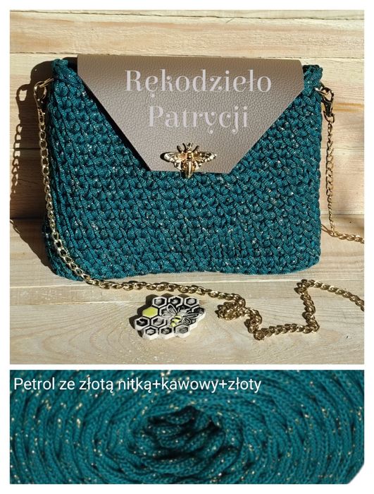 Torebka kopertówka, pszczoła