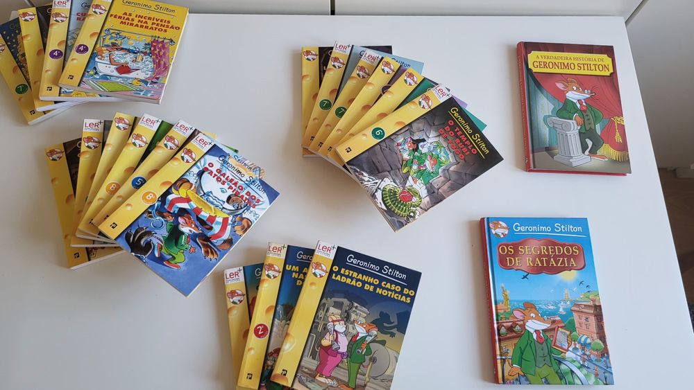 Livros Gerónimo Stilton
