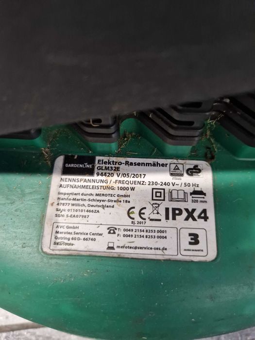 Kosiarka elektryczna GARDENLINE GLM32E 1000W