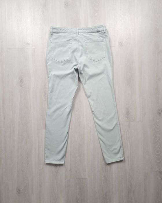 Dickies Skinny Stretch Twill Pants Mint Green Women's 10 R (approx. W3