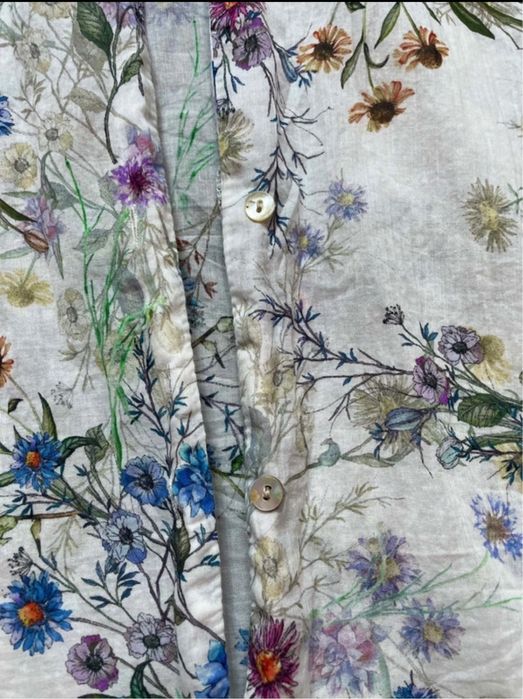 Koszula samska kwiaty