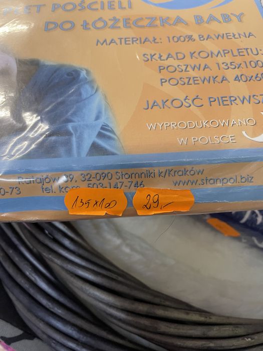 Komplet do łóżeczka