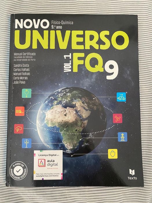 Manuais escolares 9 Ano