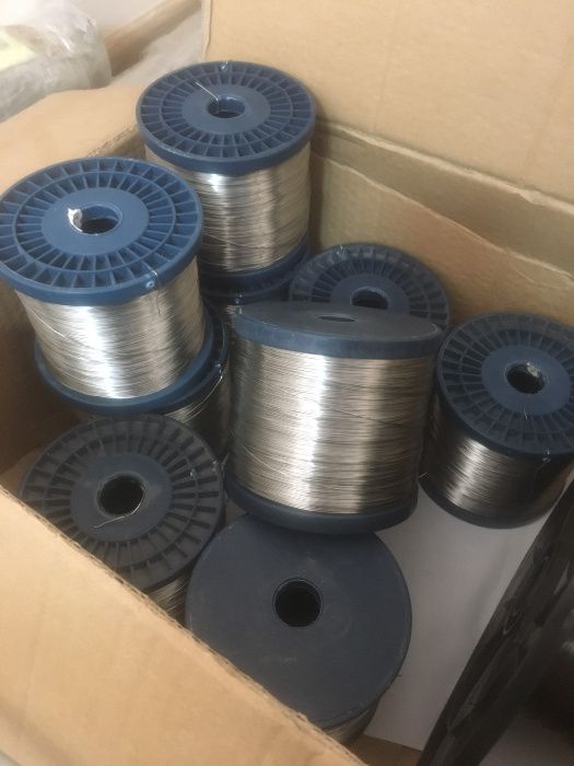 проволка  з нержавійки на катушці