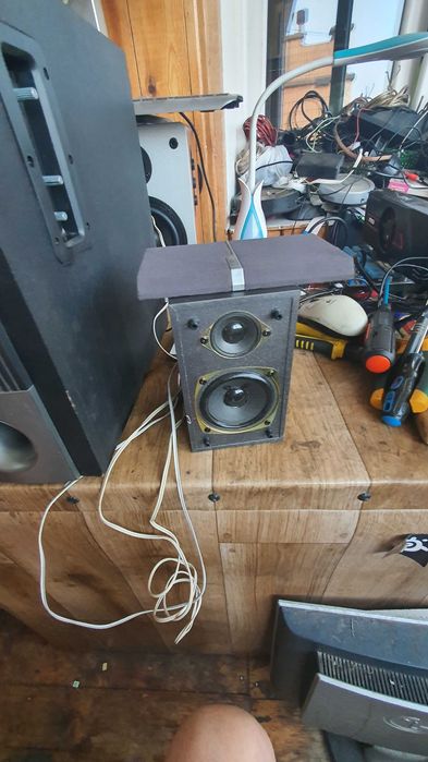 Компьютерные колонки с сабвуфером 4U A-500(2.1) в отличном состоянии.