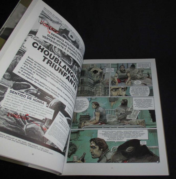 Livro BD A Feira dos Imortais / O Sono do Monstro Enki Bilal