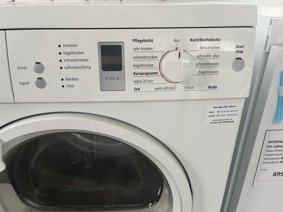 Suszarka do ubrań BOSCH