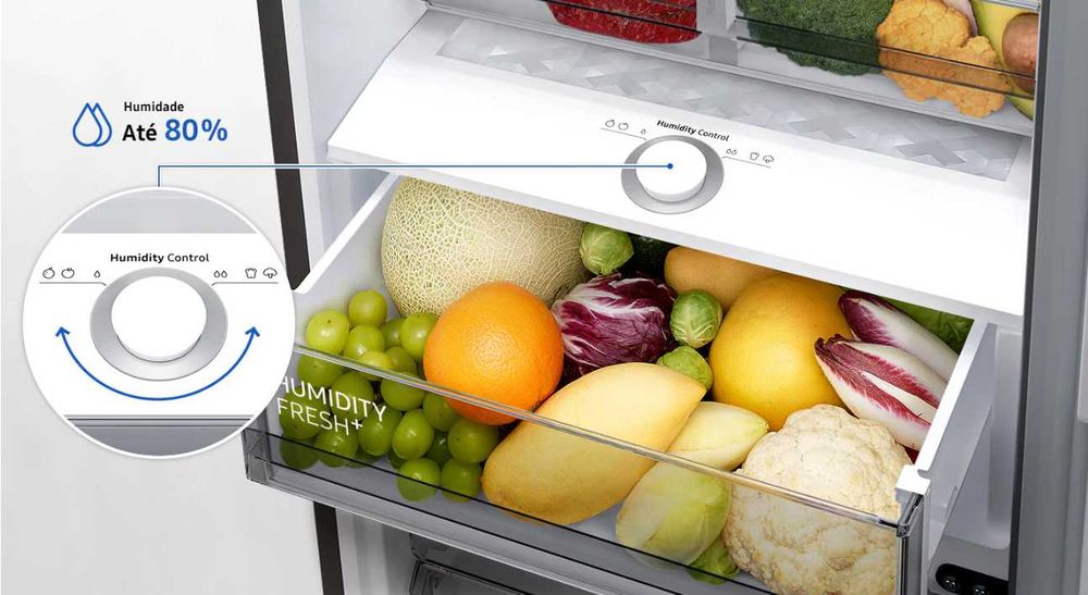 Frigorífico combinado Samsung Nofrost 390L - Inox (Modelo RB38T676CS9)