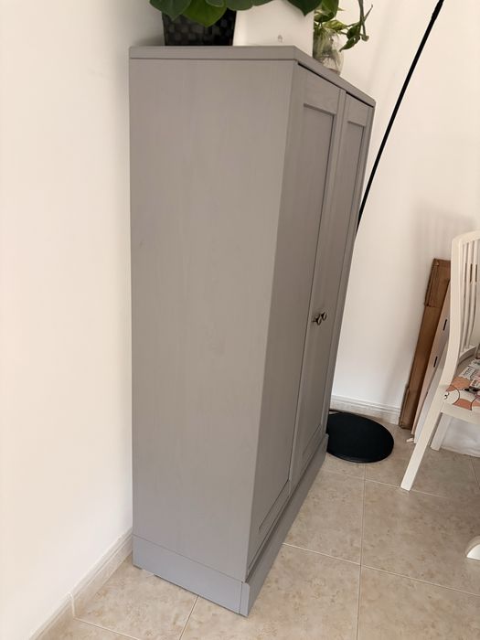 HAVSTA Armário c/rodapé, branco, 81x37x134 cm ikea