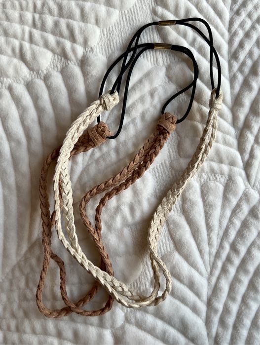 Dwie elastyczne opaski na głowę z H&M