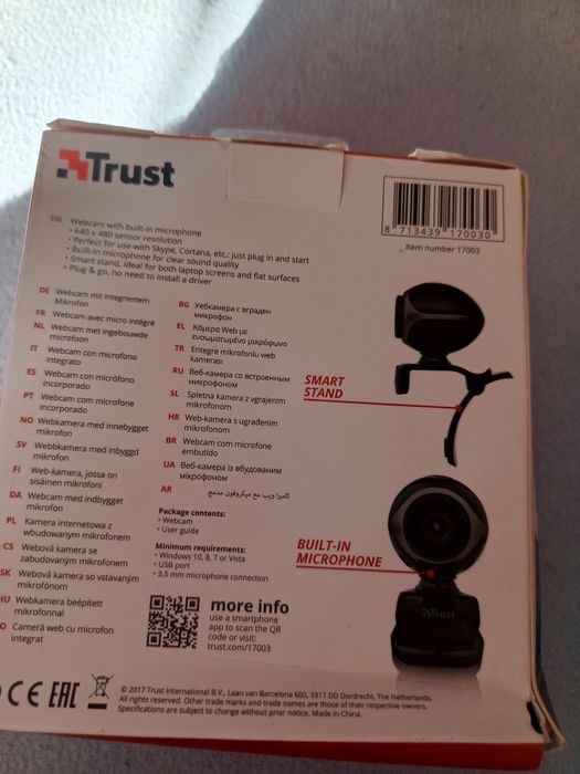 Kamera internetowa z mikrofonem Trust