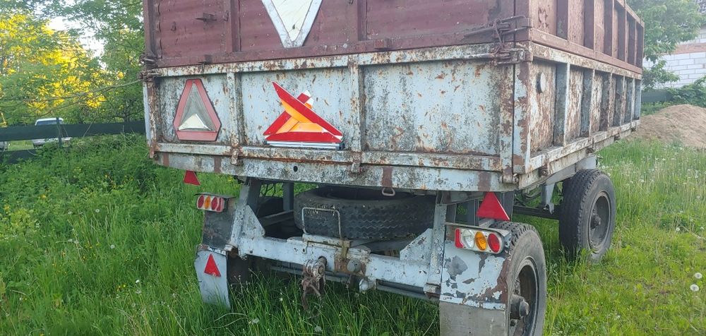 Sprzedam przyczepe 4 tonową wywrotke