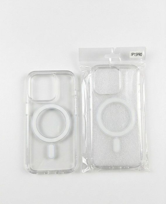 Чохли на айфон 15pro і 13.  MagSafe (вбудоване магнітне кільце)