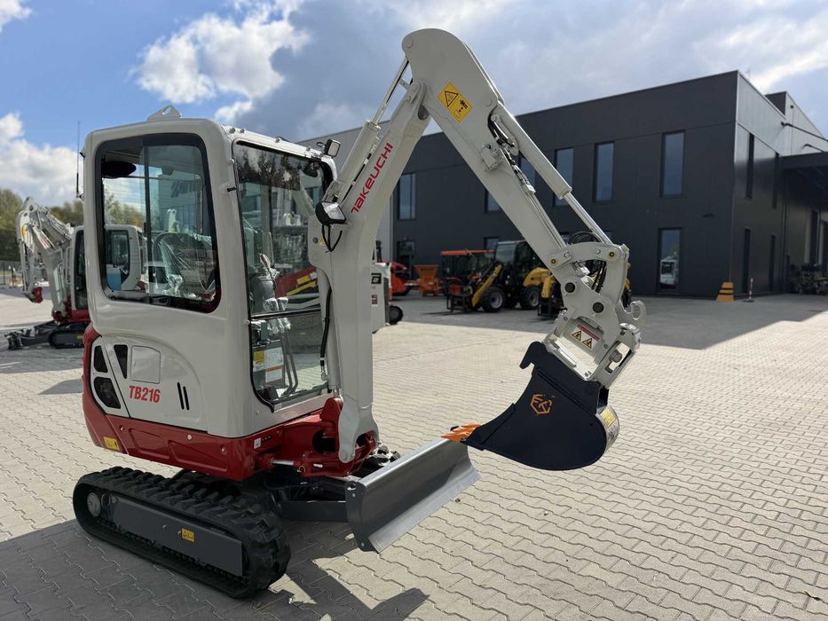 Minikoparka Takeuchi TB216 - 1.8 tony - finansowanie fabryczne!