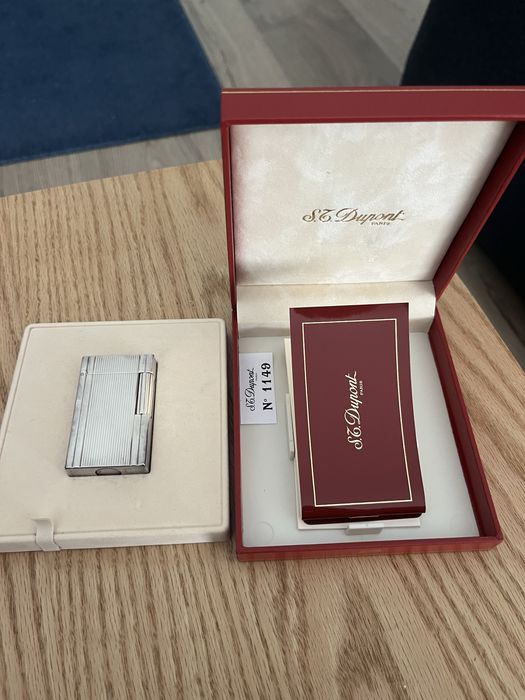 Isqueiro S.T. Dupont prata