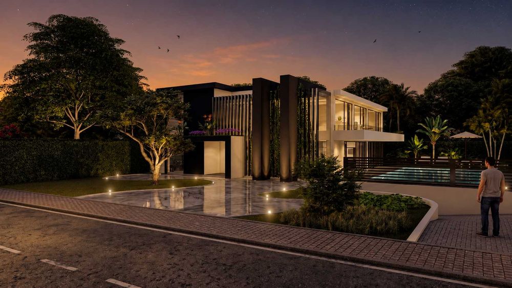 3D modelação e renderização.