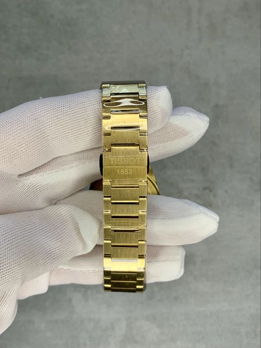 Годинник Tissot PRX 35мм золоті, швейцарские часы Тисо золото