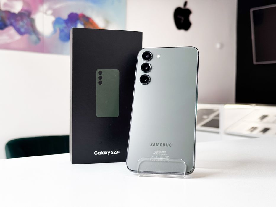 Samsung S23 Plus 8/512 GB Zielony Jak Nowy Sklep Gwarancja