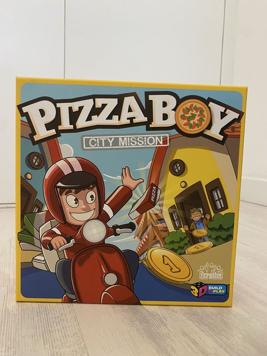 Jogo de tabuleiro pizza boy