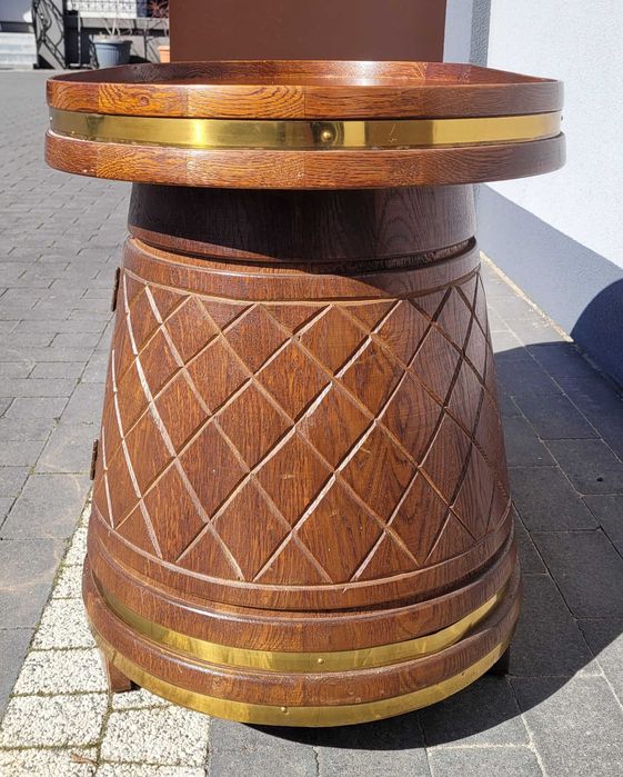 Dębowy barek - podwójna beczka