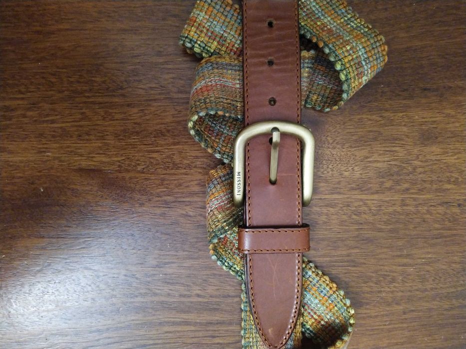Ремінь Missoni (шкіряний). Оригінал.