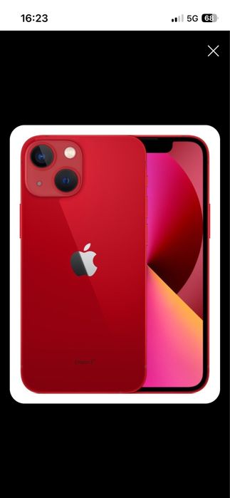 Iphone 13 mini czerwony