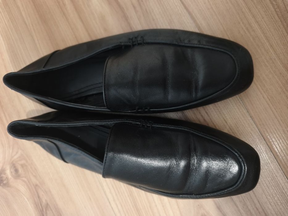 Loafersy damskie r.38 Reserved skora naturalna