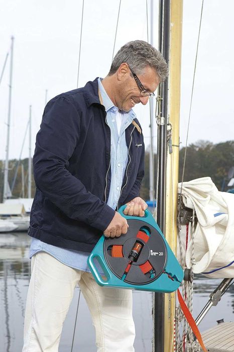 Gardena Classic płaski wąż roll-fix 20 oszczędzająca miejsce kaseta