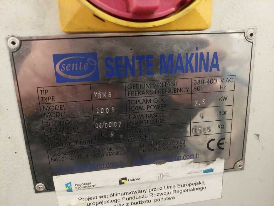 Maszyna do produkcji rur spiro