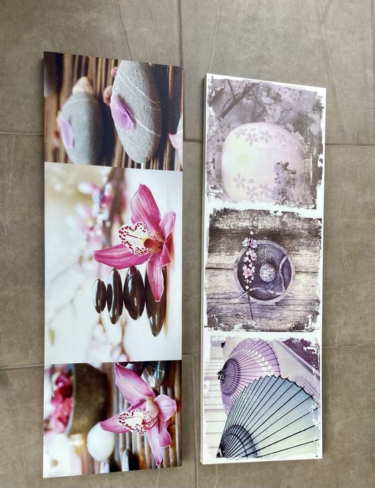 Quadros em tela de 90 x 30