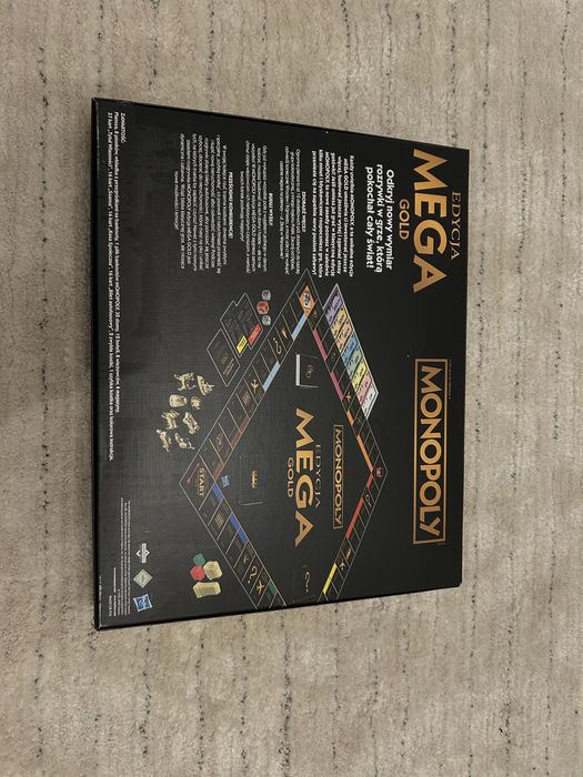 Monopoly Mega Gold - edycja kolekcjonerska