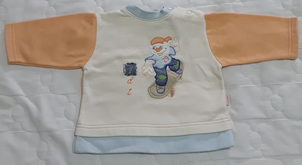 Conjunto de Calça e casaco azul 3 M