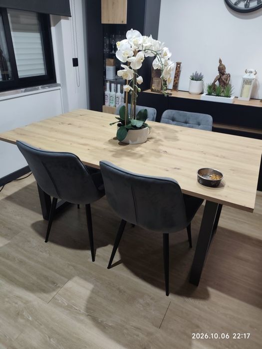 Mesa retangular  de jantar