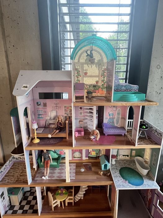 Domek dla lalek Kinderkraft Rosewood Mansion