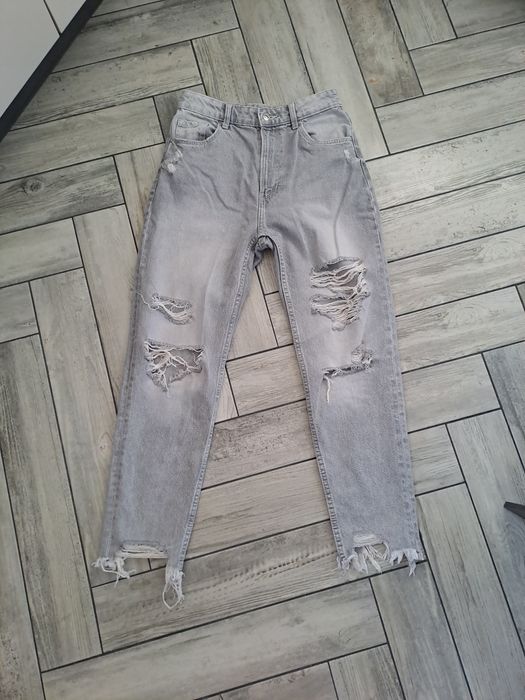 Spodnie jeansowe damskie bershka S